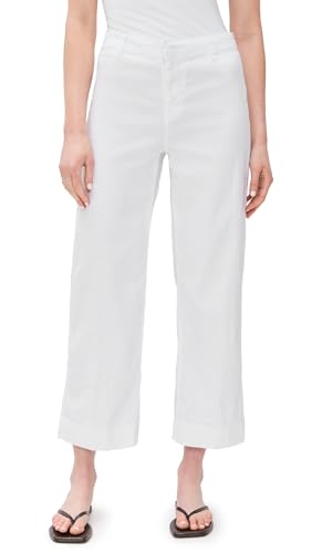 Frank & Eileen Women's The Trousers, White, 8