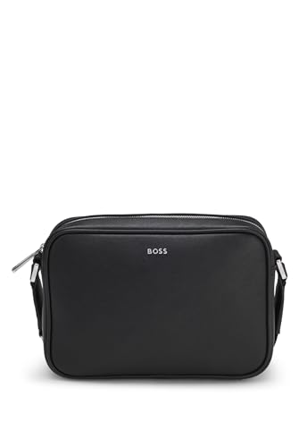 Sac à bandoulière BOSS Hommes Northon EW sacoche noire de marque pour homme actif