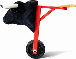 Imagen de Carretón Taurino Infantil de Madera con Cabeza de Toro