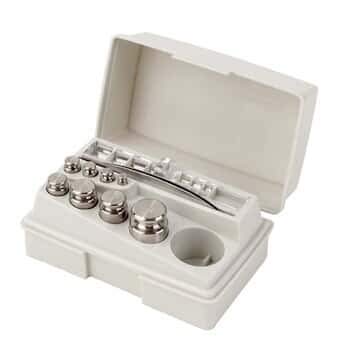 Troemner Class 7 50g-10 mg, Economical S.S. Class 7 Weight Set with Traceable Certificate