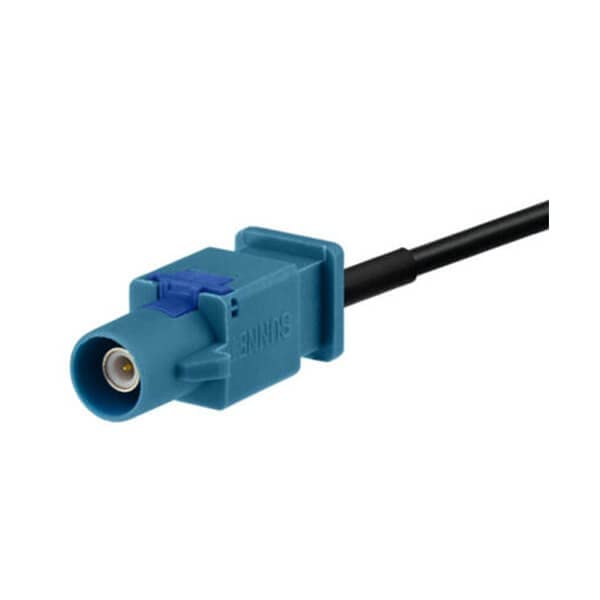 RIKYJIC FAKRA to SMA Male GPS Car Antenna Adapter Z-Bend Connector Cable(1 Meters)