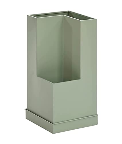 DONGGANSHI Paraplustandaard, indoor paraplustandaard, Scandinavische moderne paraplustandaard met lekbak, kantoor garage voordeur entree paraplu's organisatorhouder houder parapluemmer (Ro (groen 28
