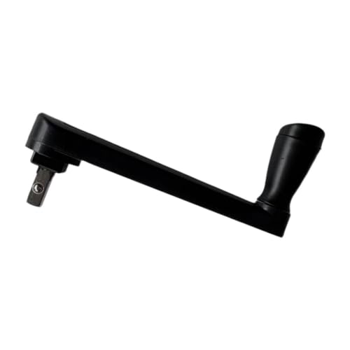 Umbrella Crank Handle for Patio Use, Replacement Assembly for Outdoor Umbrellas, Black
