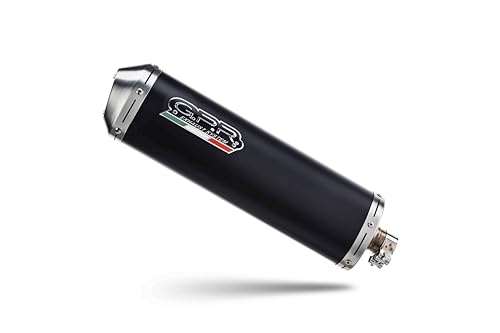 GPR Kompatibel mit Hond Sh 350 I E 2021-2023, Evo4 Road, Racing-Auspuffendstück, mit spezifischem Anschluss und abnehmbarem dB-Killer