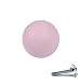 8 Un. TIRADOR Pomo Mueble BEBÉ bola madera lacada lacado rosa -...