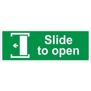 Sticker Open Bas BAS Prime Solutions Reflective PVC waterproof Sticker |Slide to Open ...