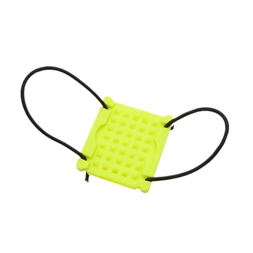 Colaxi Diving Weight Fixing Plate Dive Fixed Accessory Hardware Quick Release BCD Weight Plates for 5cm Webbing for Dive Watersports, Fluorescent Yellow