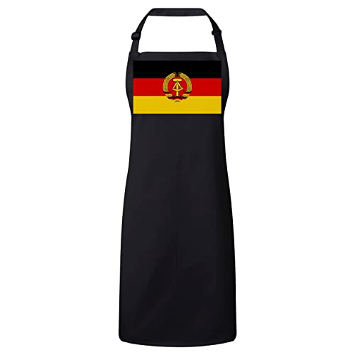 Tablier cuisine noir Allemagne de l'Est football sport equipe national