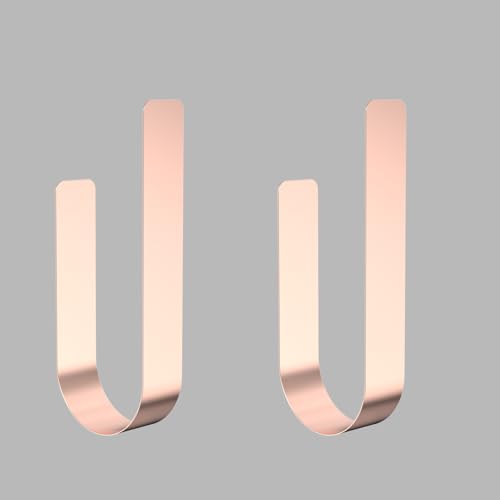 2 PCS Toilettenpapier Aufbewahrung Roségold, Selbstklebender Klopapier Aufbewahrung, Toilettenpapierhalter Ohne Bohren, Klorollenaufbewahrung Für 3 Rollen, Ersatzrollenhalter Toilettenpapier