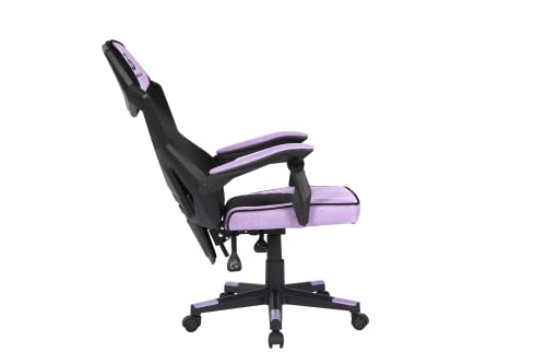 Miniatura 5 de NEWSKILL Eros Silla Gaming Ergonómica Respaldo Mallado Transpirable Morada