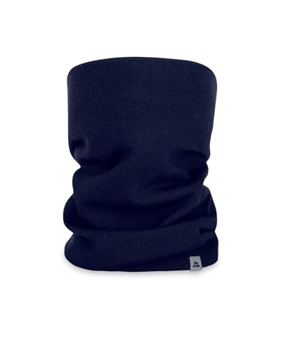 DANISH ENDURANCE Scaldacollo in Lana Merino per Uomo e Donna, Copricollo, Sciarpa, Coprifaccia Sportivo, Dark Navy, One Size
