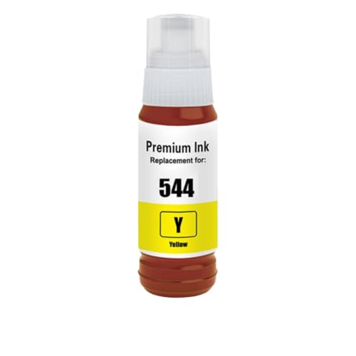 Recharge d'encre jaune compatible imprimante L1210 L3150 T544