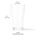 CafePress Be Kind To All Kind Pint Glass, 16 oz. Drinking Glass