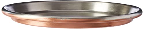 Vigor Blinky 94080-30 Plat à Four Rond en cuivre étamé Bord 3 cm Diamètre 30 cm