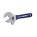 Klein Tools D509-8 Adjustable Wrench, Extra Wide Jaw Forged Drive Wrench with High Polish Chrome Finish, 8-Inch