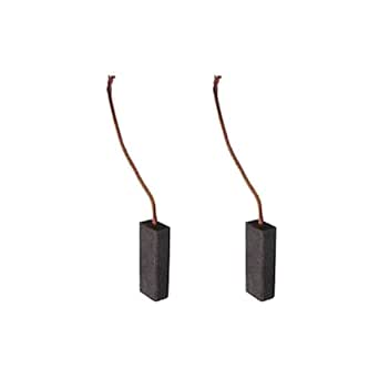 2 x Trade-Shop koolborstels voor motorkoolborstels 6,3 x 12,5 x 22 mm