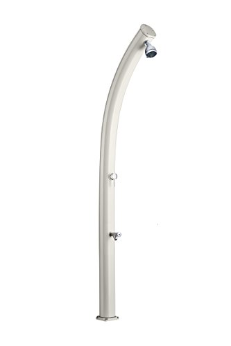 Ducha A Calefacción Solar Arkema A520/9001 Jolly – Arena Ducha Solar Dal Diseño Curvo Totalmente De Aluminio Con Tratamiento Anticorrosión