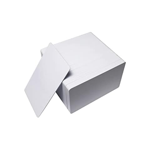 ETEKJOY 100PCS 13.56MHz RFID Proximity IC Card ISO14443A Token Tag Key Card for Electronic Smart Door Lock, Compatible with MIFARE Classic 1K Card M1, Read Only Cover