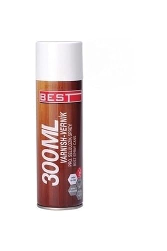 Selülozik Sprey Ahşap Metal Vernik 300 Ml Ceviz Renk