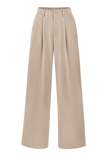 PRETTYGARDEN Wide Leg Pants for Women Trendy 2026 Fall High