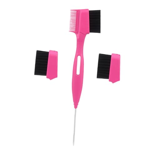 Outanaya Eyebrow Comb and Brush Set Brow Grooming Kit Replacement Brush Heads for Women's Makeup Routine