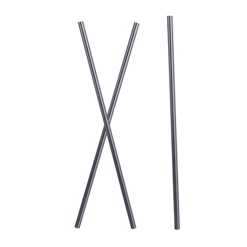 STOBAZA High Strength Graphite Stir Rods Graphite Stirring Sticks Stirring Rods for Melting Casting Electrolysis