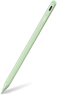 Metapen Ołówek A8 kompatybilny z iPadem 2018-2022, 2x szybsze ładowanie, odrzucenie dłoni, czułość nachylenia rysik kompatybilny z Apple iPad 10. ~ 6. generacji, iPad Pro 12,9/11", iPad Air 5. iPad Mini 6., zielony
