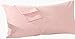 Travel Pillowcase 12x16 500 Thread Count Egyptian Cotton Set of 2 Toddler Pillowcase Zipper Closer 100% Egyptian Cotton (Toddler Travel 12x16 Zipper, Baby Pink Solid)