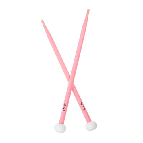 Baquetas dobles con cabeza de fieltro para batería y timpani