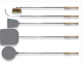 KIT 5 PALE PIZZA INOX