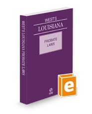 West #39 s Louisiana Probate Laws 2024 ed : West: 9781668717417: Amazon West #39 s Louisiana Probate Laws 2024 ed : West: 9781668717417: Amazon