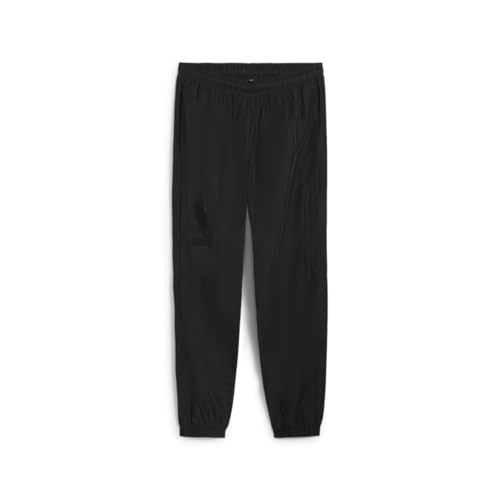 PUMA Mens Ac Milan Monochrome Pants Casual - Black