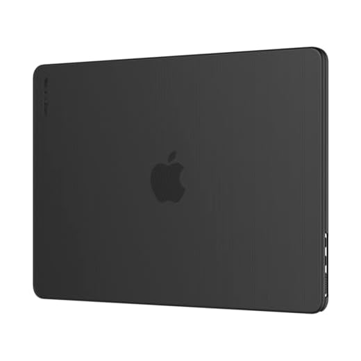 Incase Dots Hardshell with Makrolon® - MacBook Air 13 inch Case - 2025, 2024, 2023, 2022, M4, M3, M2 - MacBook Case, Laptop Cover, Protective Hard Shell, Scratch Resistant, Lightweight - Black