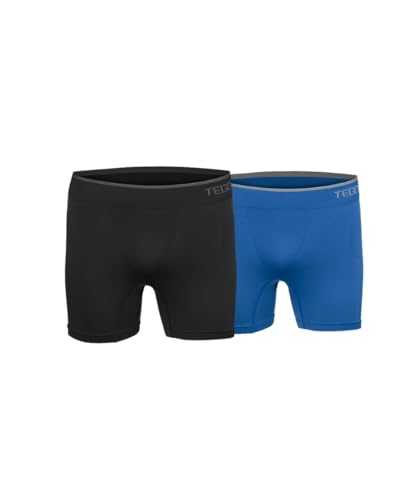 Image of TEGO Core Men's Performance Boxer Brief | Seamless Anti-Chafe Underwear | Soft Compression | 6 inch Inseam | Lightweight & Odour-Control | Designed for Running and Lifting