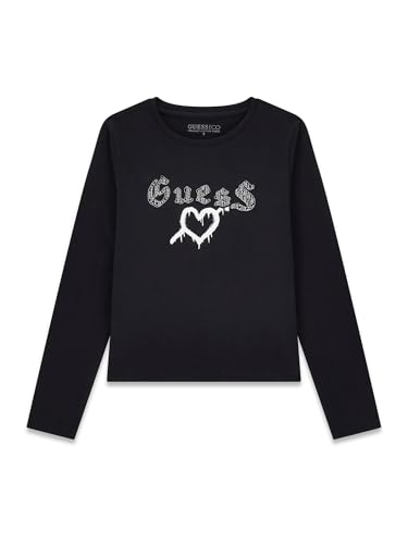 GUESS Girls' Eco Long Sleeve Midi T-Shirt