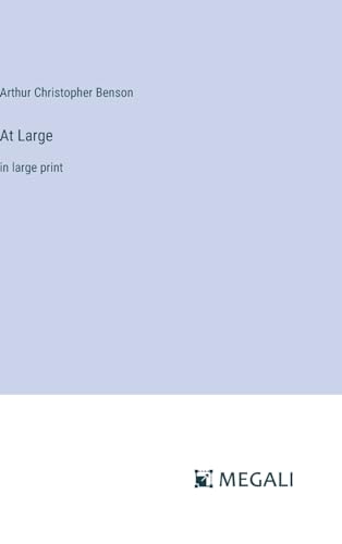 At Large: in large print