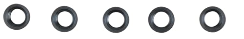 Ks Tools 150.5077 Boccola Filettata Con Fascetta L=12 Mm, Filett. Int.=M12X1.25/Filett. Est.=M14X1.25, Confezione Da 5