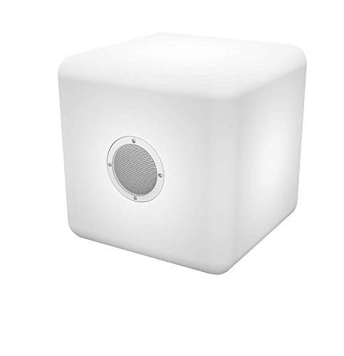 Bigben Interactive btcblights stéréo 10 W Cube Blanc Haut-Parleur Portable