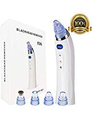 [2018 Upgarded Version] Blackhead Removal Tool Facial Pore Suction Vacuum in Nose Cleanser Acne Extraction To Promote Skin Health/Renewal for Men And Women Exfoliating Extractor with USB Rechargeable