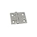 Industrial Heavy Machinery Equipment Cabinet Door Thickened 304 Stainless Steel Flat Hinge 1Pcs(90mmX60mm-No Hole)