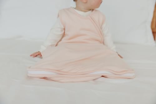 Image of Copper Pearl Baby Sleep Sack, Blush - Wearable Blanket for 0-6 Months, Sleeveless Sleep Sack for Baby Boy or Girl