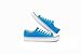 JUDIS Women’s Lace Up Canvas Shoes Low Top Fashion Sneakers Casual Tennis Walking Shoes Turquoise