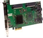 ATTO ExpressPCI UL5D SCSI Host Adapter Dual Channel PCIe to Ultra320 SCSI, VHDCI