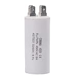 1 Pcs CBB60 8UF 450V AC Running Capacitor 4 Pins Motor Start Capacitor for Electric Machine Water Pumps QB-60 IDB-35 PM-45