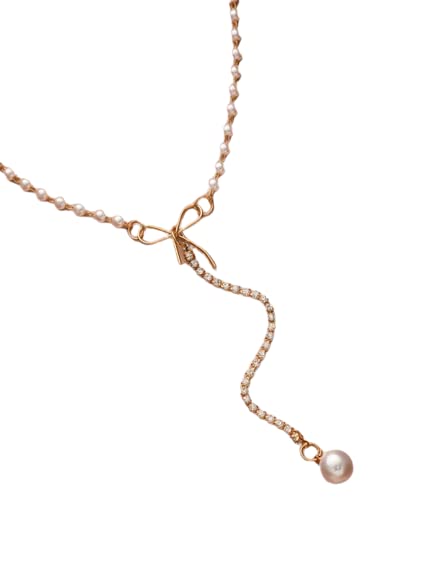 UG FASHION JEWELLERY Beautiful Pearl Necklace For Women And Girls |Try Some Different/Unique Look | Upgrade Your Style | Pack of 1