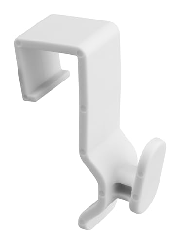 SOMA Fensterhaken Weiß 17 mm 10er Set für Dekorationen, klebefrei, ohne...