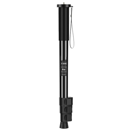 Aluminum Monopod for DSLR Camera, Lightweight Adjustable for Outdoor Photography 150CM Expansion Bracket Quick Lock