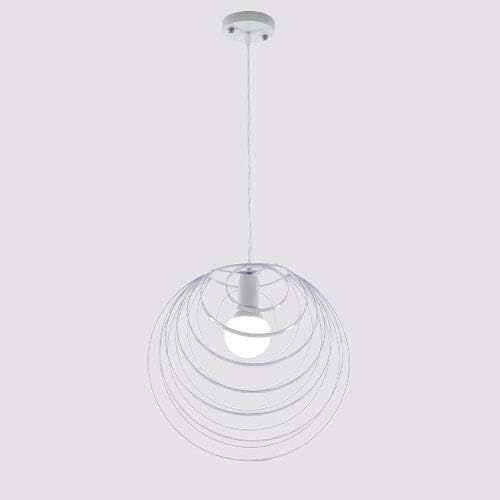 Lustre moderne pour éclairer un salon sombre avec suspension minimaliste creux fer métal