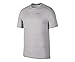 Price comparison product image NIKE Men's M NK Dry Miler TOP SS T-Shirt, Smoke Grey/HTR/(Reflective silv), L