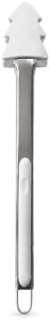 DeBest Silicone Tipped Kitchen Tong, White